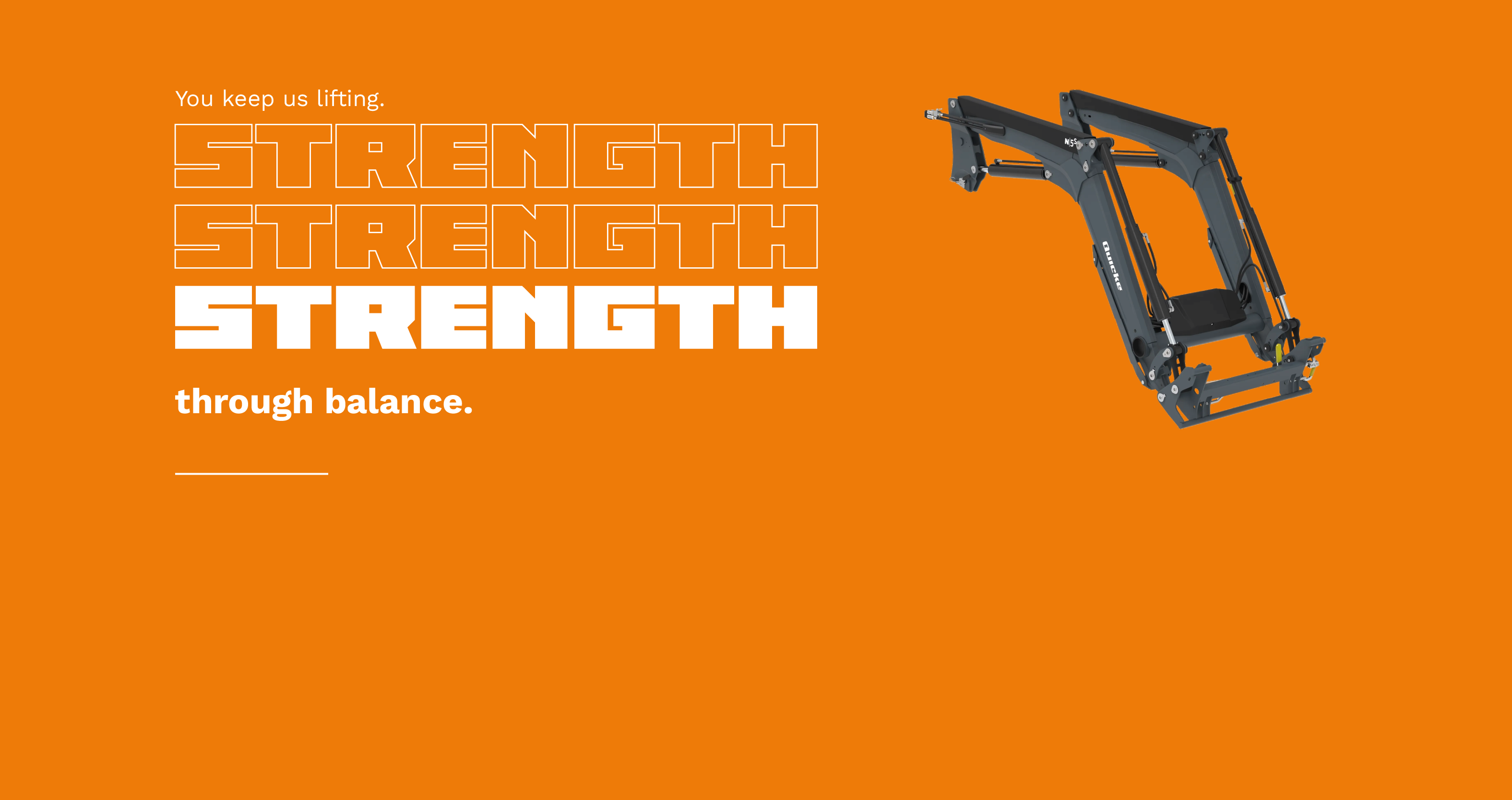 Quicke: Strength through balance